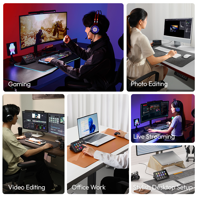 Ulanzi D200 Stream Deck Keyboa - مراجعة Office Youtuber وسعره