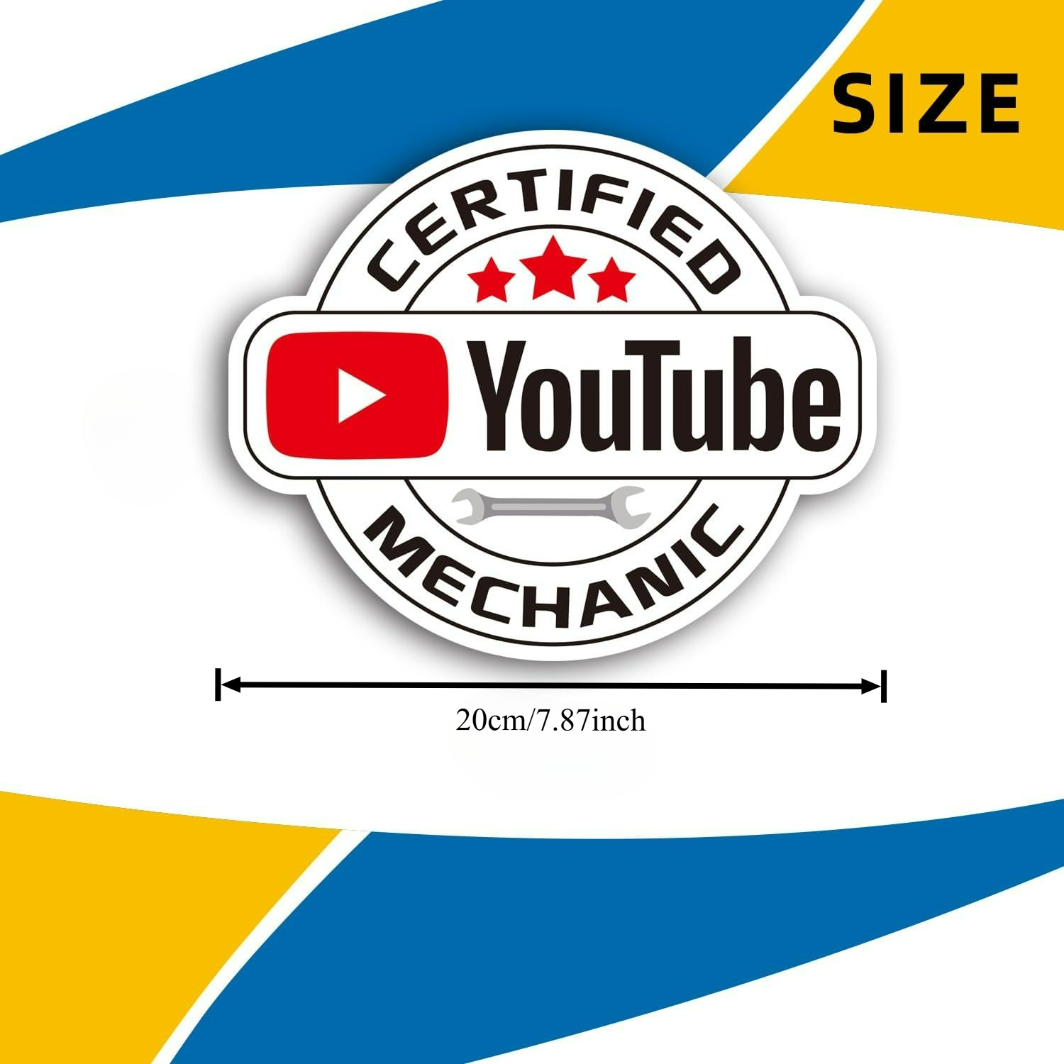 Universal YouTube Car Stickers - مراجعة Office Youtuber وسعره