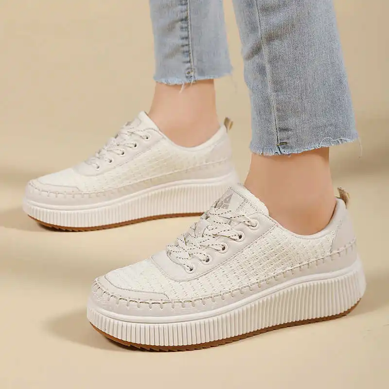 Brown Shoes Woman Flats Autumn - مراجعة Classic Tech Office Number وسعره