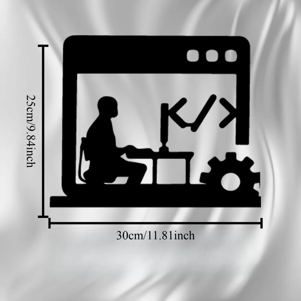 Metal Wall Art Programmer Gift - مراجعة Office Tech Software وسعره