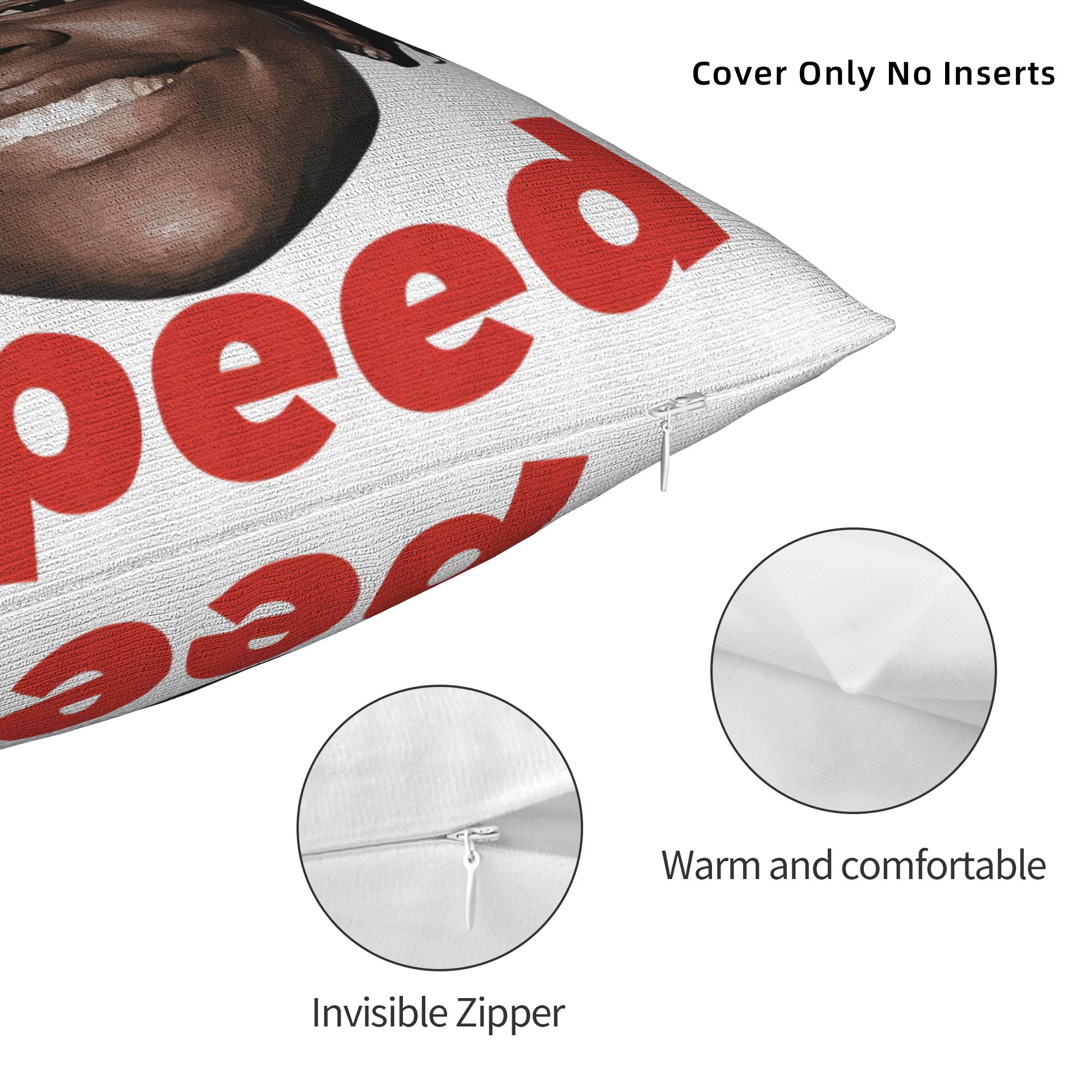 Pillow Cover Funny Ishowspeed  - مراجعة Office Youtuber وسعره