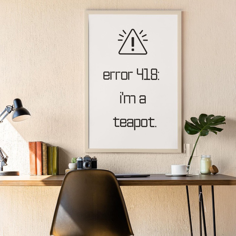 Funny Programmer Poster Error  - مراجعة Office Tech Software وسعره