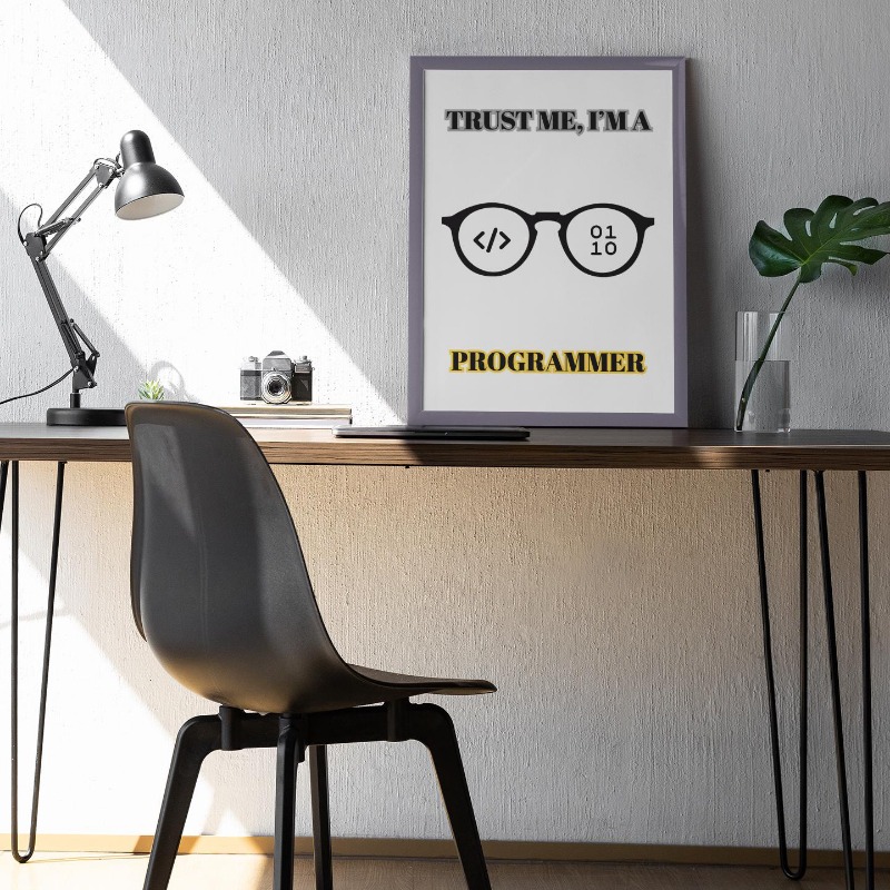 Funny Programmer Poster Error  - مراجعة Office Tech Software وسعره